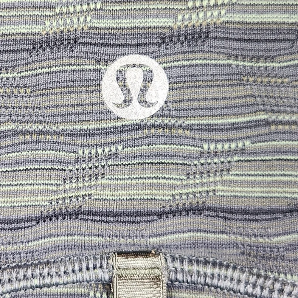 Lululemon Define Jacket Space Dye Dark Slate Fatigue Green Size 4